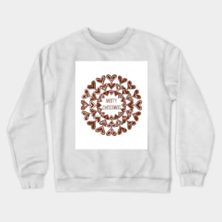 Christmas Greetings.Gingerbread, or pepparkaka , the best traditional cookie at Christmas in Finland Crewneck Sweatshirt